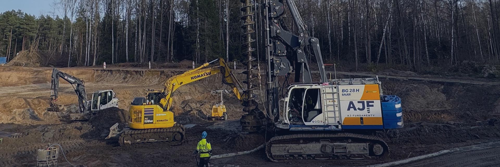 Pale CFA do głębokiego fundamentowania